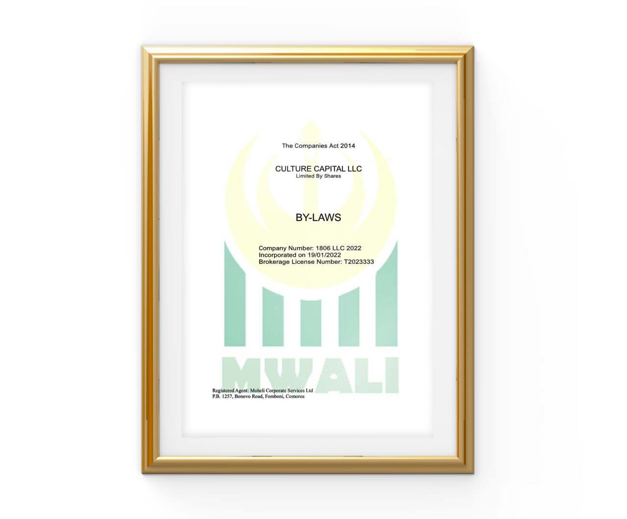 Culture Capital LLC By-Laws