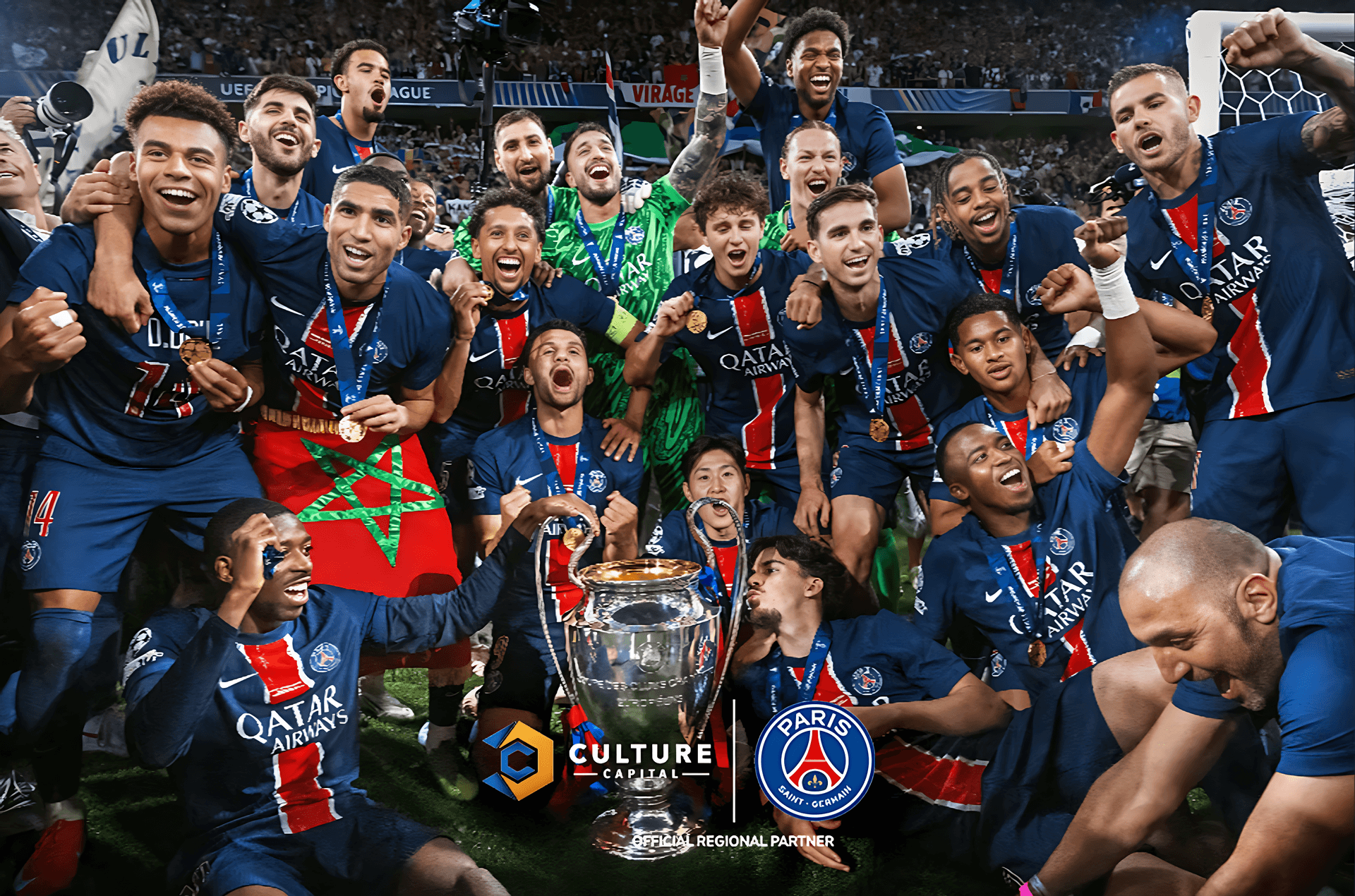 Culture Capital x Paris Saint-Germain Official Regional Partner